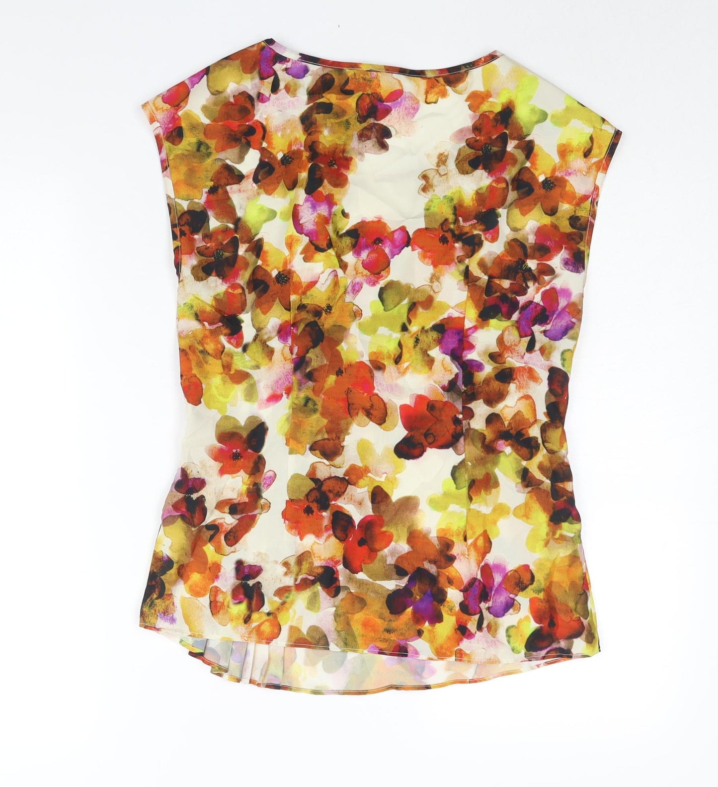 Womens UK Size 8 Kaliko Multicoloured Camisole Blouse