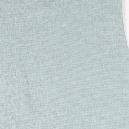 Womens UK Size L ESMARA Blue Basic Blouse