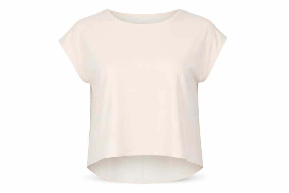 Womens UK Size 14 New Look Ivory Basic Blouse