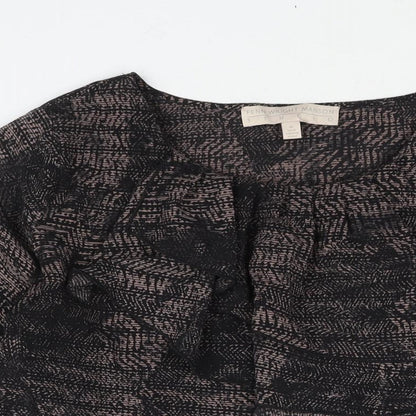 Womens UK Size 12 Fenn Wright Manson Black Basic Blouse