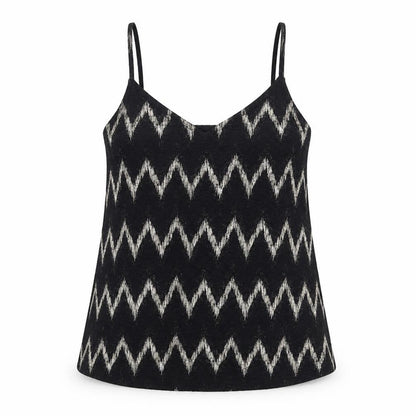 Womens UK Size 10 Topshop Black Basic Tank