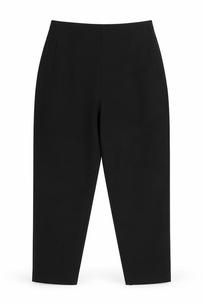 Womens UK Size 12 ASOS Regular Fit  Black Trousers