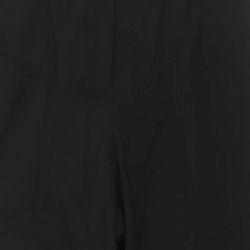 Womens UK Size 12 ASOS Regular Fit  Black Trousers