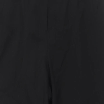Womens UK Size 12 ASOS Regular Fit  Black Trousers