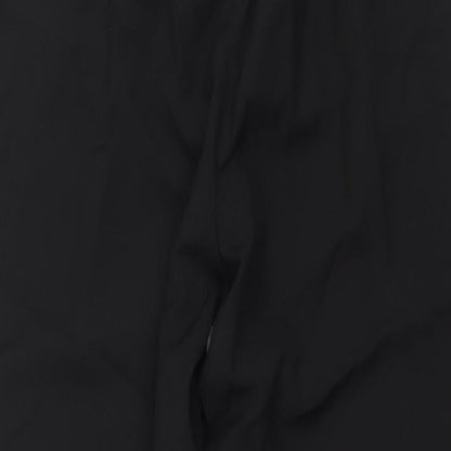 Womens UK Size 12 ASOS Regular Fit  Black Trousers