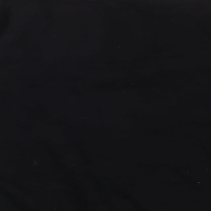 H&M Womens Black Cotton Pullover Sweatshirt Size S Pullover