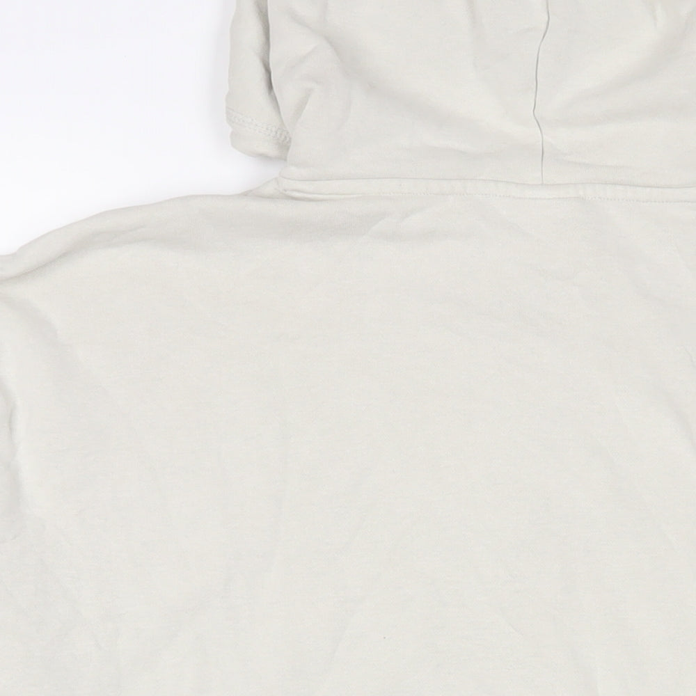 H&M Womens Beige Cotton Pullover Hoodie Size L Pullover - Los Angeles