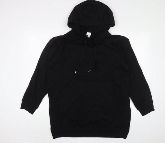 Mens UK Size S H&M Black Pullover Hoodie
