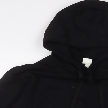 Mens UK Size S H&M Black Pullover Hoodie
