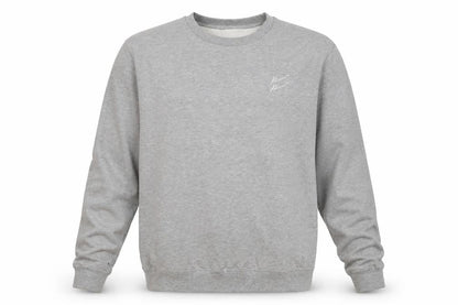 Prevu Mens Grey Cotton Pullover Sweatshirt Size 2XL