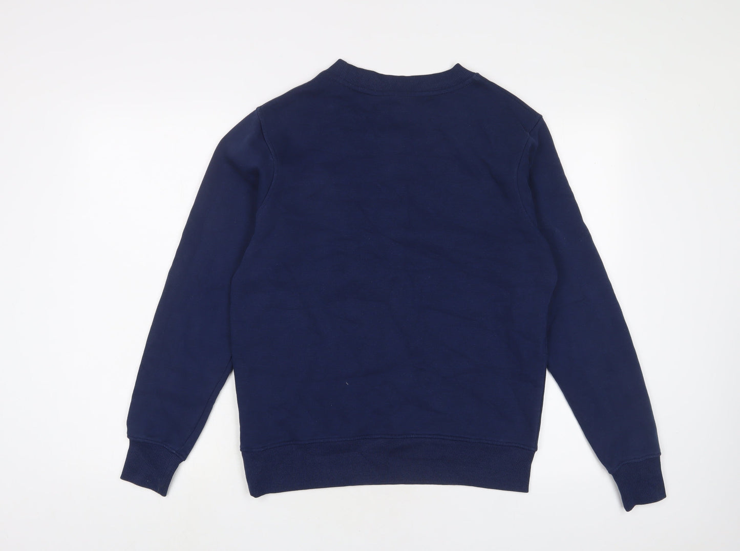 Always Rare Mens Blue Cotton Pullover Sweatshirt Size S