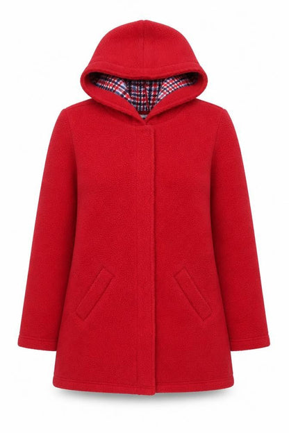 D&Co Womens Red Jacket Size S Zip - Pockets