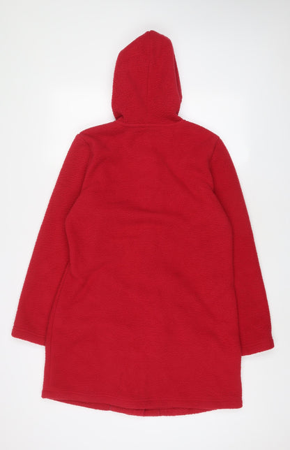 D&Co Womens Red Jacket Size S Zip - Pockets
