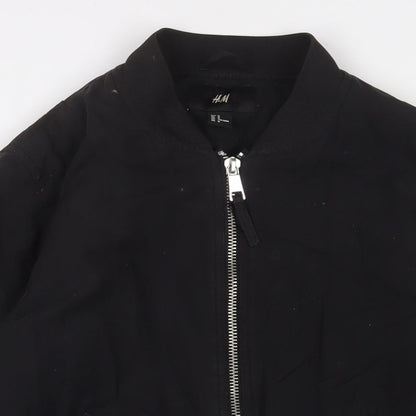 Mens UK Size M H&M Black Jacket