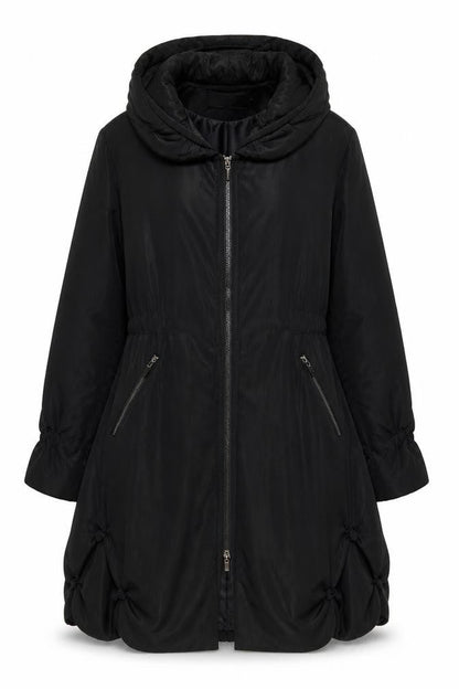 GLAMZ Womens Black Jacket Size 12 Zip