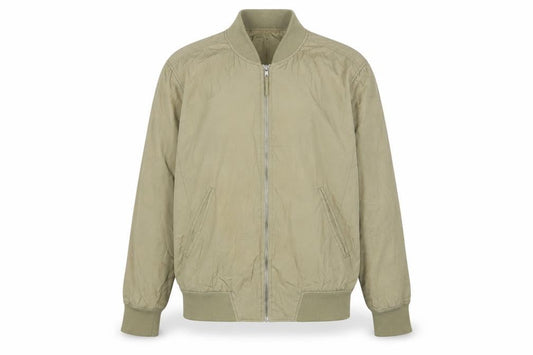 Mens UK Size M Topman Green Bomber Jacket
