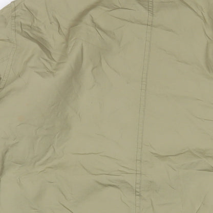Mens UK Size M Topman Green Bomber Jacket