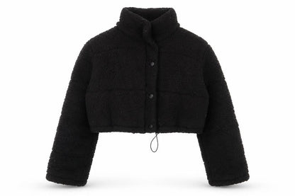 Boohoo Womens Black Jacket Size 12 Zip