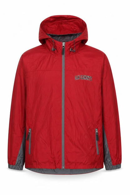 Mens UK Size M San Clemente Red Jacket