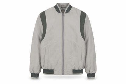Mens UK Size L JCB Grey Bomber Jacket