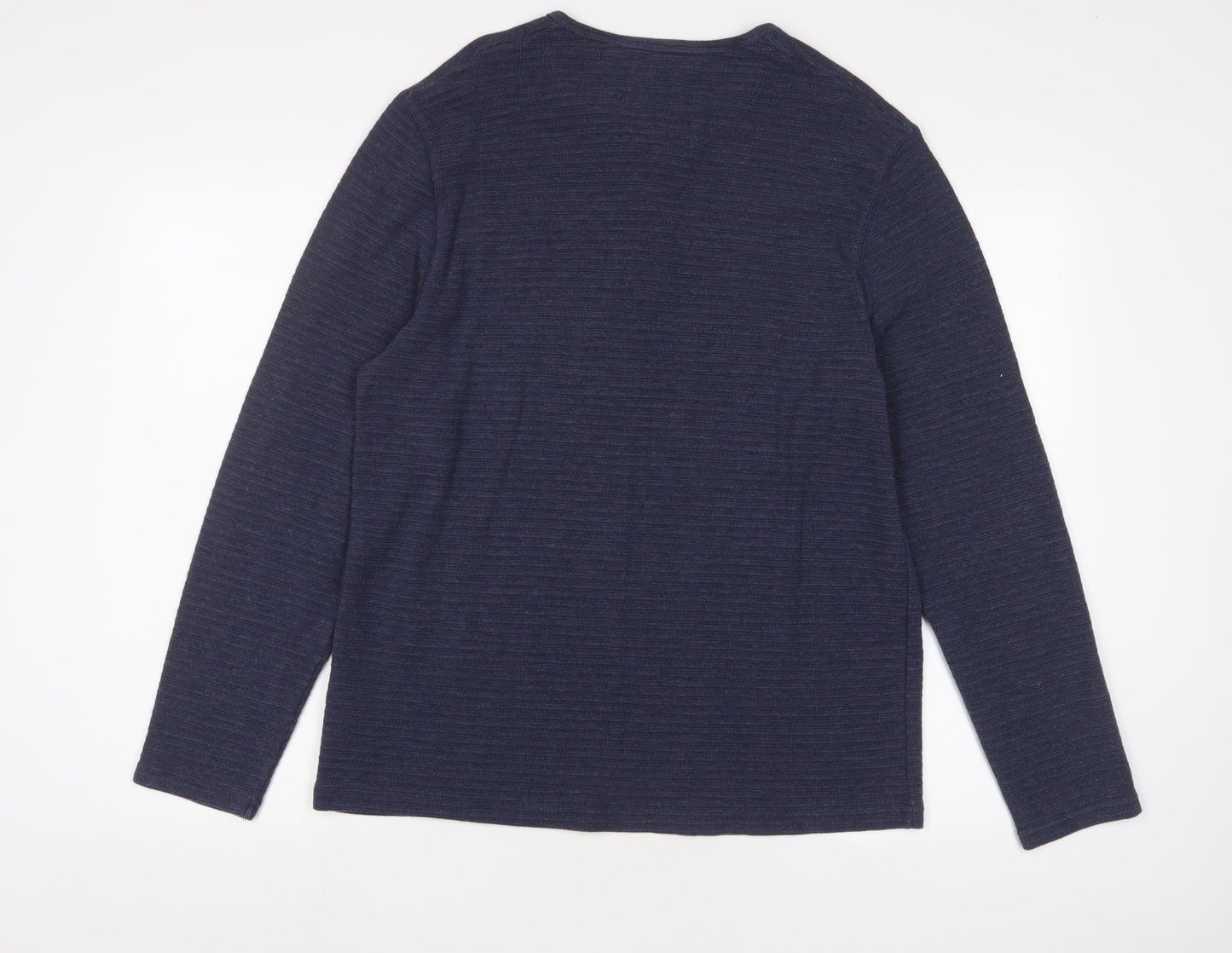 Mens UK Size L BHS Blue Pullover Sweatshirt