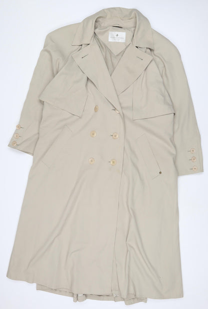 Womens UK Size 14 Four seasons Beige Overcoat