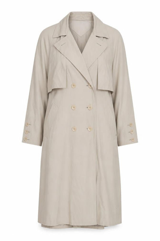 Womens UK Size 14 Four seasons Beige Overcoat
