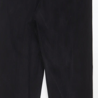 Denim & Co. Womens Black Cotton Skinny Jeans Size 14 L29 in Regular Zip