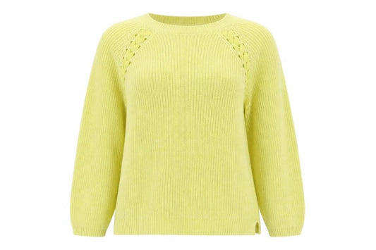 Womens UK Size 14 M&Co Green Pullover Jumper
