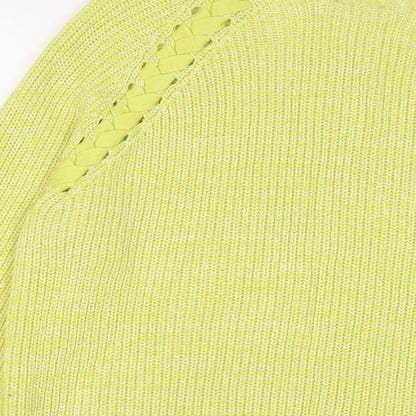 Womens UK Size 14 M&Co Green Pullover Jumper