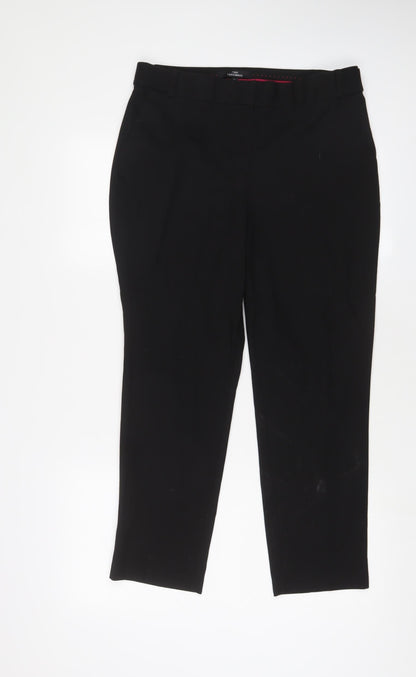 Womens UK Size 12 NEXT Regular Fit  Black Trousers