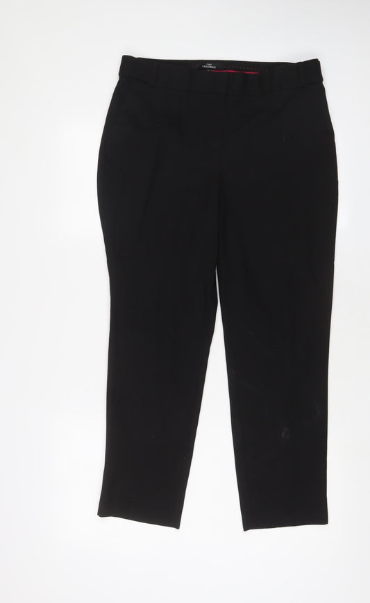Womens UK Size 12 NEXT Regular Fit  Black Trousers