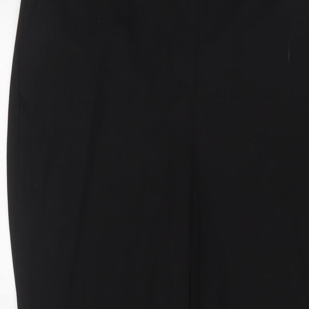Womens UK Size 12 NEXT Regular Fit  Black Trousers