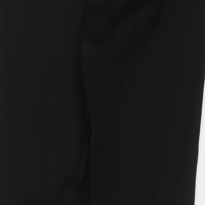 Womens UK Size 12 NEXT Regular Fit  Black Trousers
