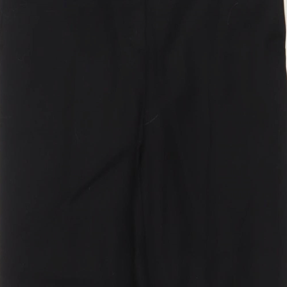 Womens UK Size L Zara Regular Fit  Black Trousers