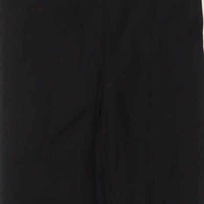Womens UK Size L Zara Regular Fit  Black Trousers