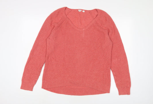 Womens UK Size M Gap Pink Pullover Jumper