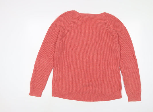 Womens UK Size M Gap Pink Pullover Jumper