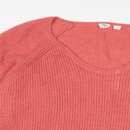 Womens UK Size M Gap Pink Pullover Jumper