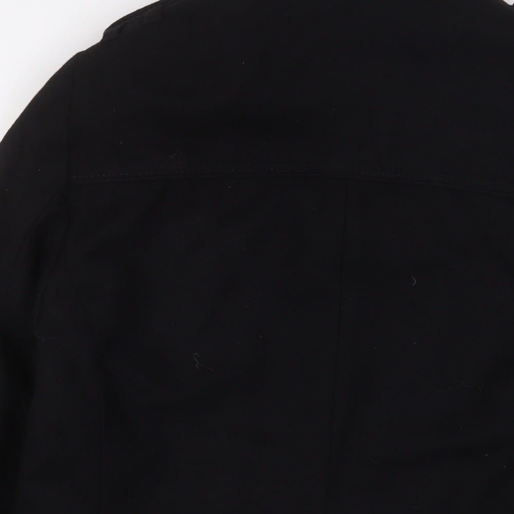 Mens UK Size S H&M Black Military Jacket