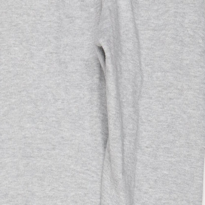 Boohoo Mens Grey Cotton Jogger Trousers Size M L27 in Regular Drawstring