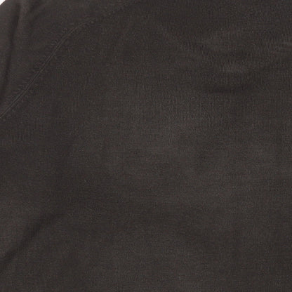 Marks and Spencer Mens Grey V-Neck Acrylic Pullover Jumper Size M Long Sleeve