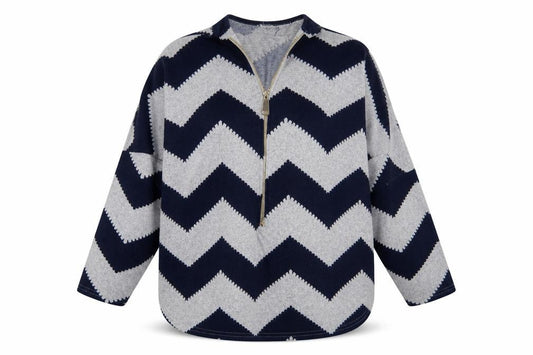 Womens UK Size 16 Izabel London Grey Pullover Jumper