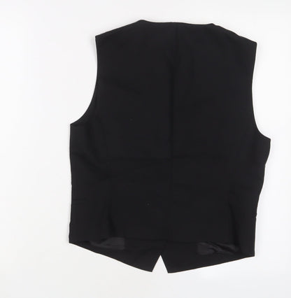 Mens UK Size S Zara Regular Black Suit Jacket