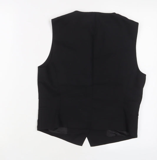 Mens UK Size S Zara Regular Black Suit Jacket