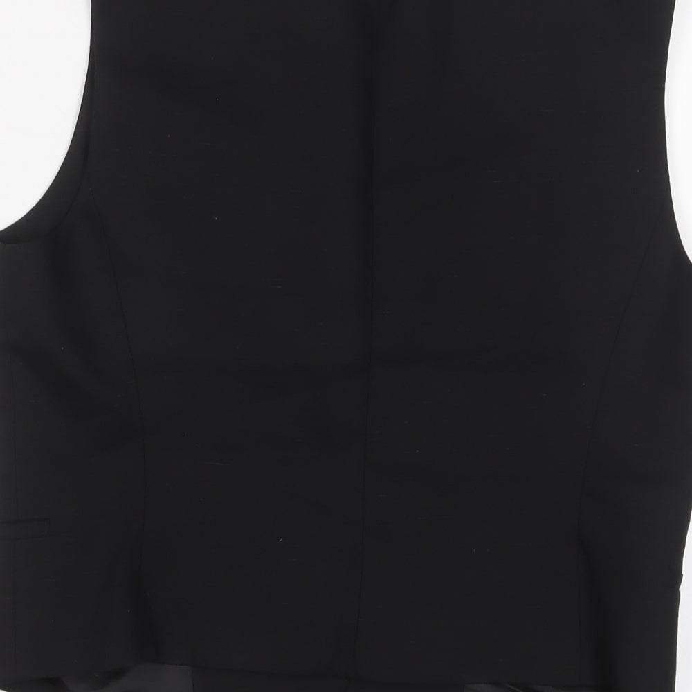 Mens UK Size S Zara Regular Black Suit Jacket