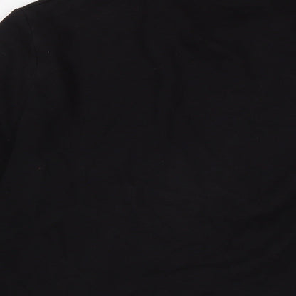 Mens UK Size M ASOS Black Full Zip Sweatshirt