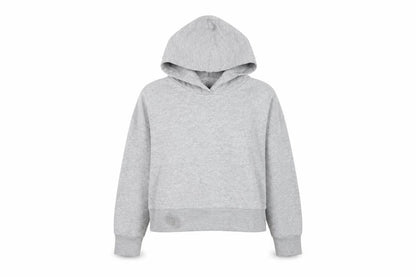 Zara Womens Grey Cotton Pullover Hoodie Size S