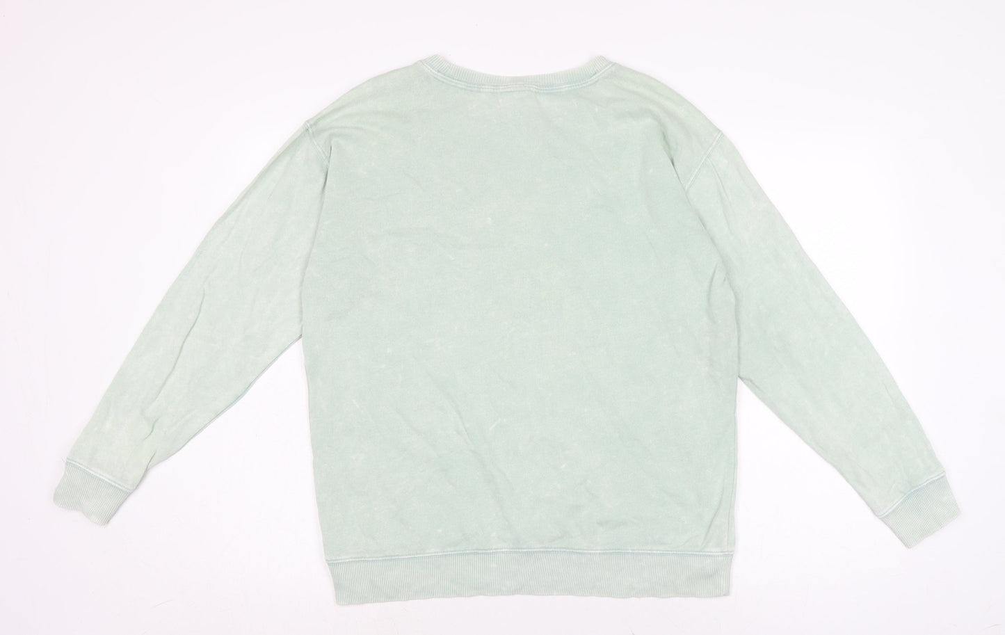 Womens UK Size S Victoria's Secret Green Basic T-Shirt