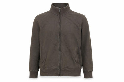 Marks & Spencer Womens Brown Cotton Full Zip Sweatshirt Size M